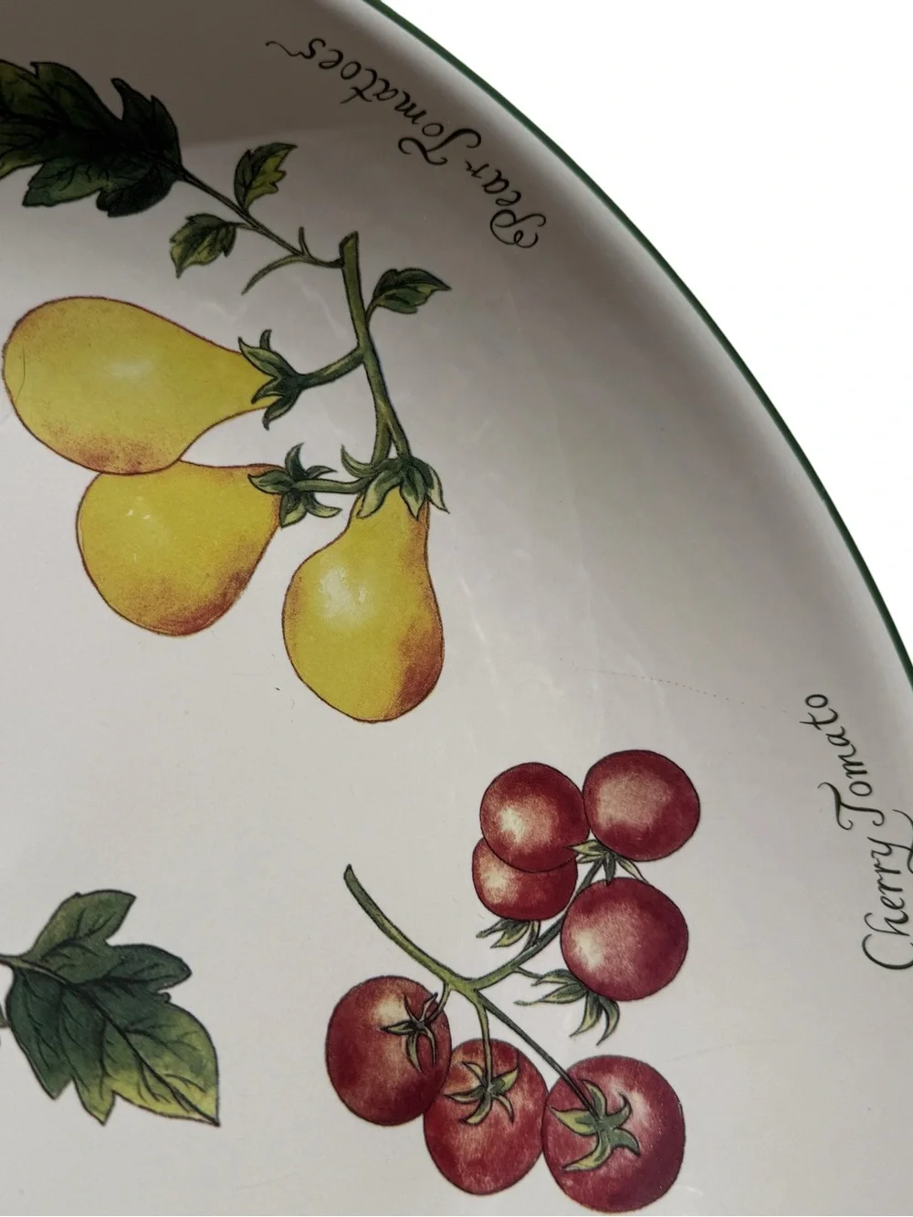 Vintage Williams Sonoma Vegetable Garden Serving Bowl Large Italy Farmhouse 13”